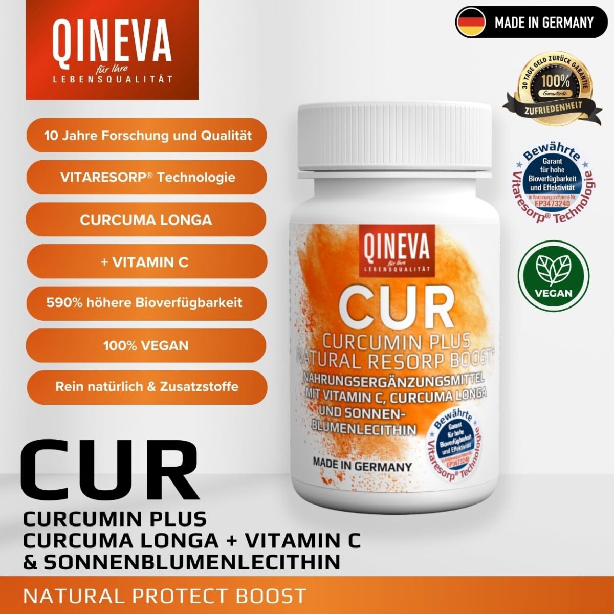 QINEVA® Curcumin Vegan
