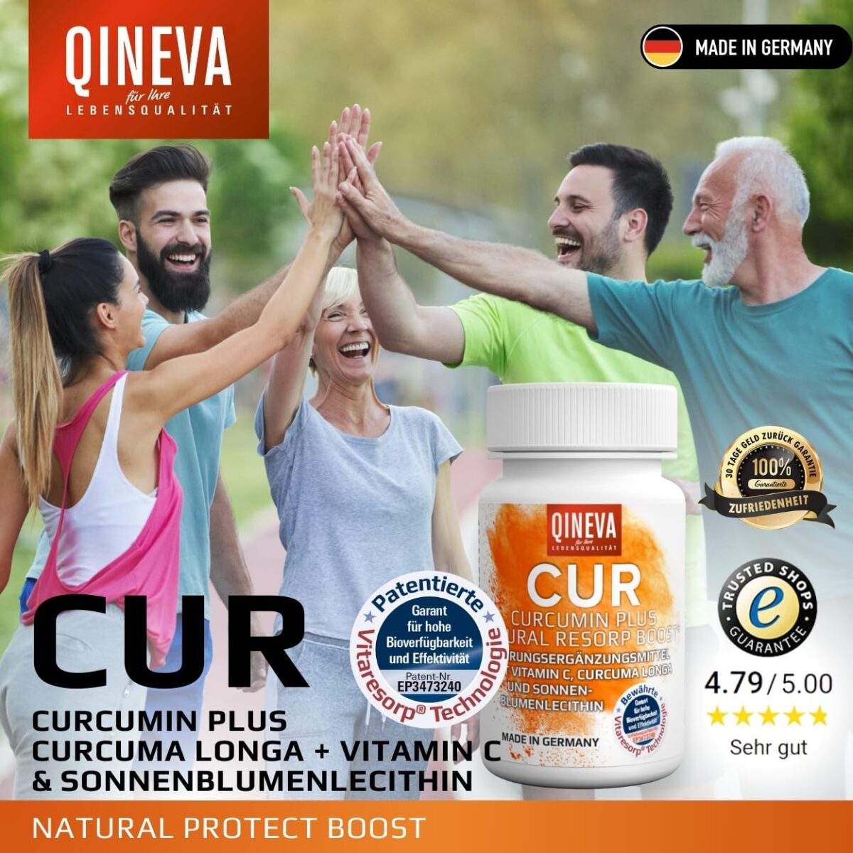 QINEVA® Curcumin Vegan