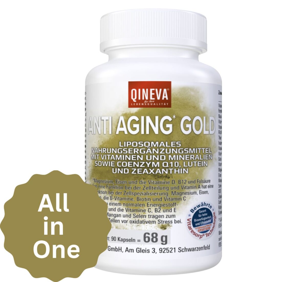 All in One - Anti Aging Gold - Qineva