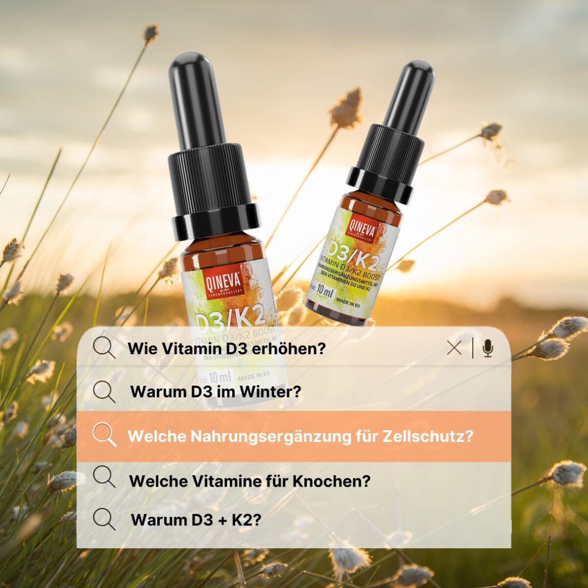 QINEVA® Vitamin D3/K2 - ABO – Bild 2