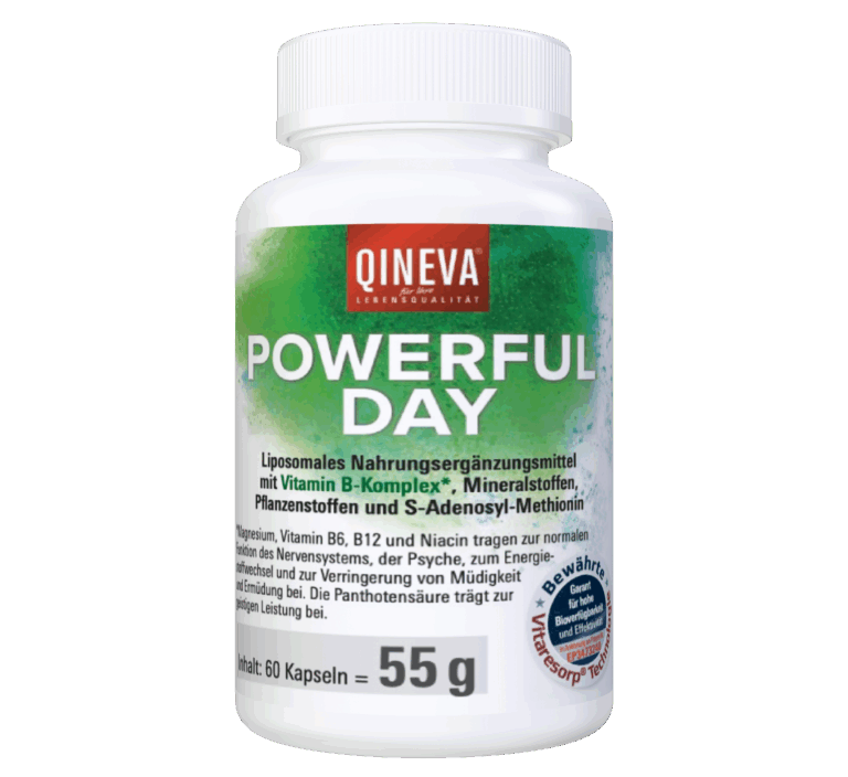 Qineva - Powerful Day Verpackung